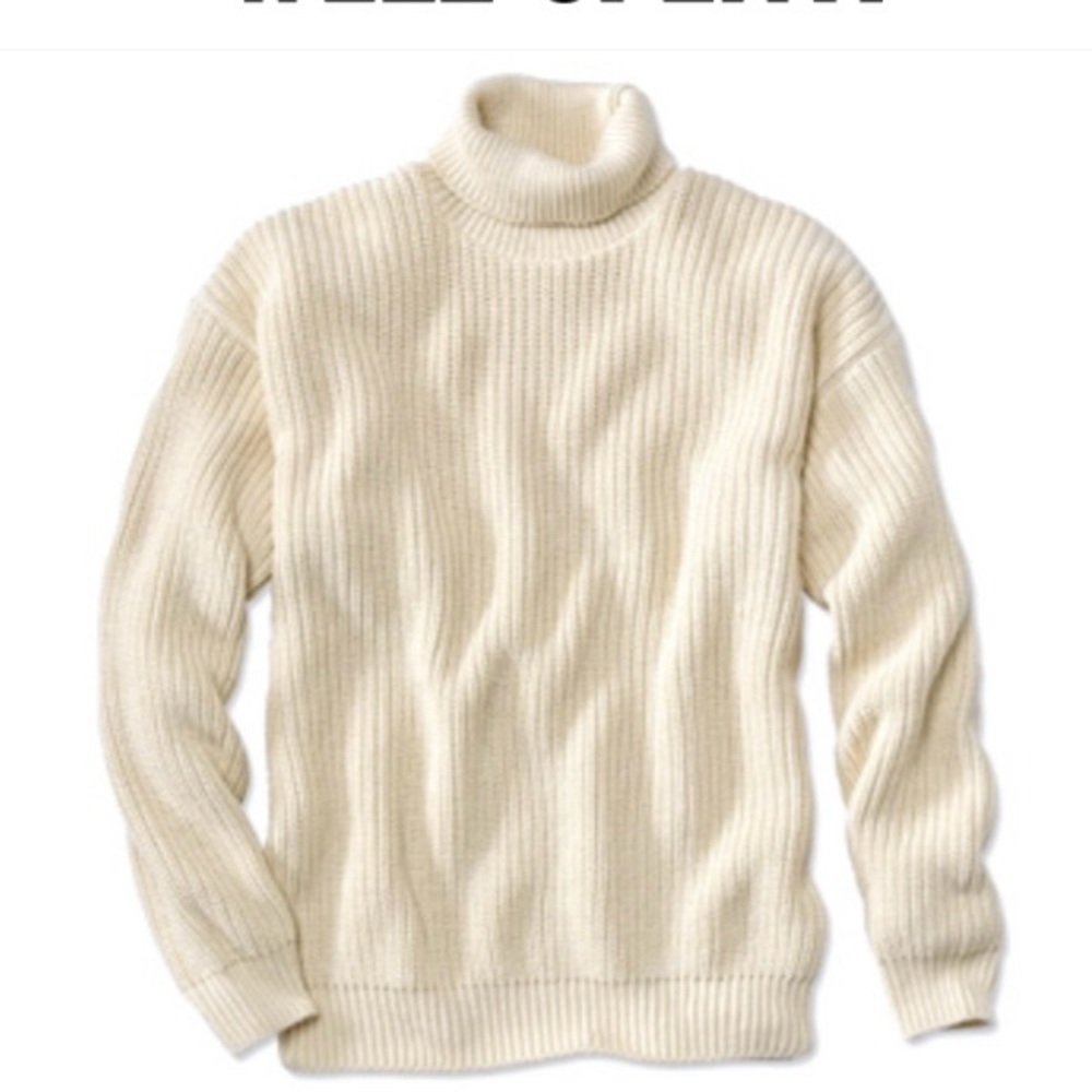 Orvis cream color submariner sweater